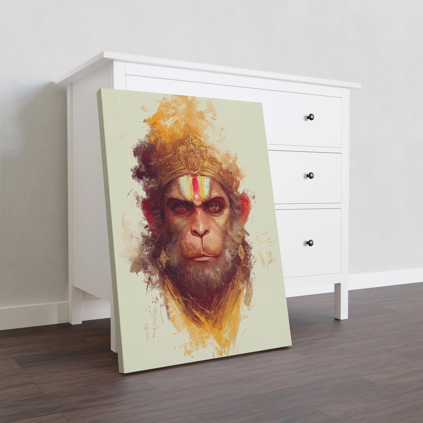 Divine Hanuman Ji Canvas Print