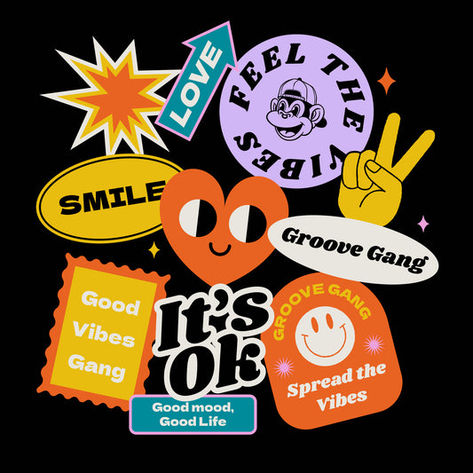 Retro Stickers