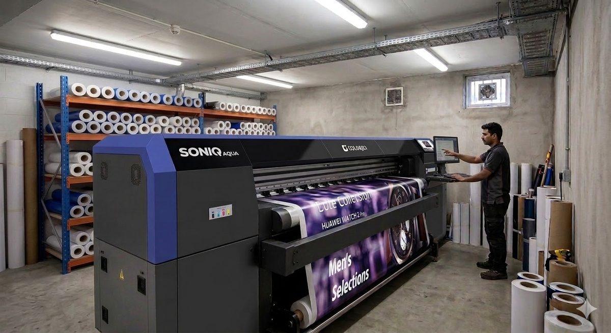 Minimyst Design & Print warehouse and production facility
